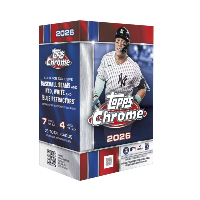 2026 Topps Chrome Baseball Blaster 40 Box Case